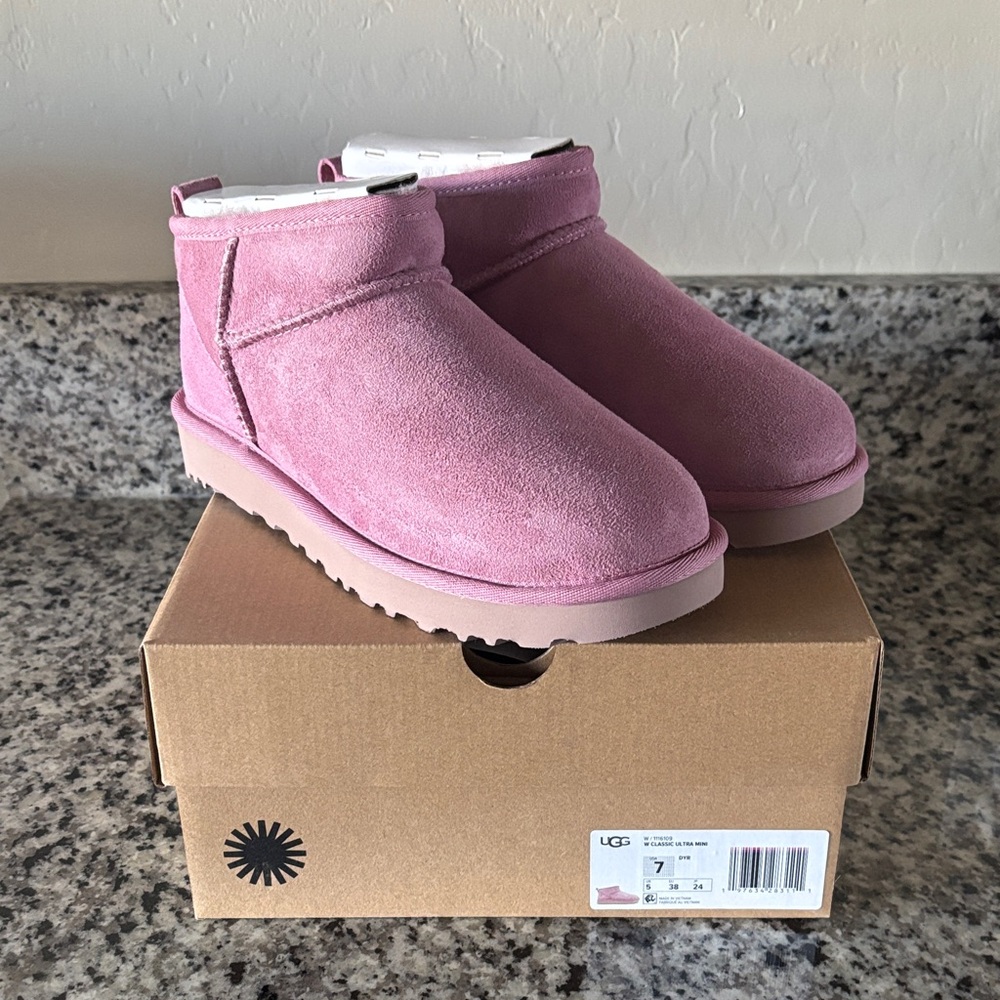 UGG Dusty Orchid Classic Ultra Mini